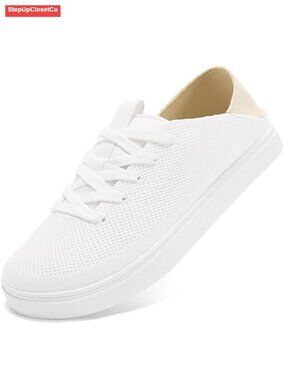 Women's Fashion Sneakers with Fold-Down Heel Travel Orthopedic Shoes
